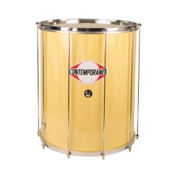 Surdo 20" x 60cm bois vernis - 10 tir. - Pro